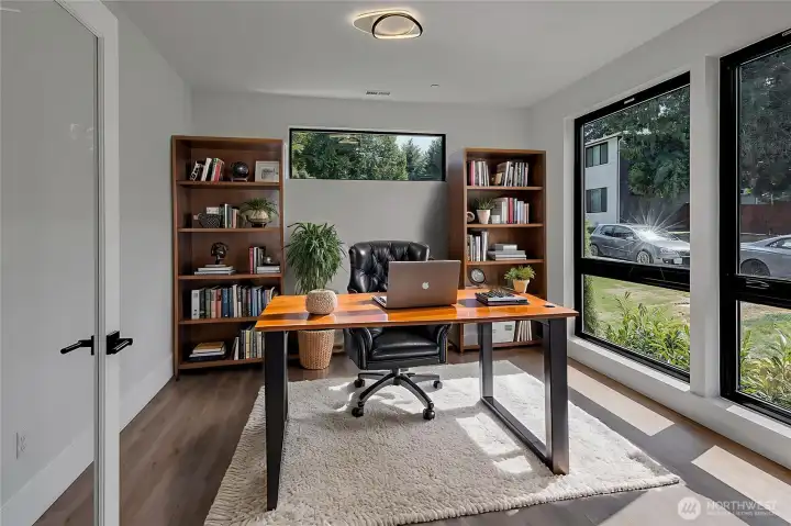 Home office potential, great natural light (virtually staged, photo of similar home in separate community)