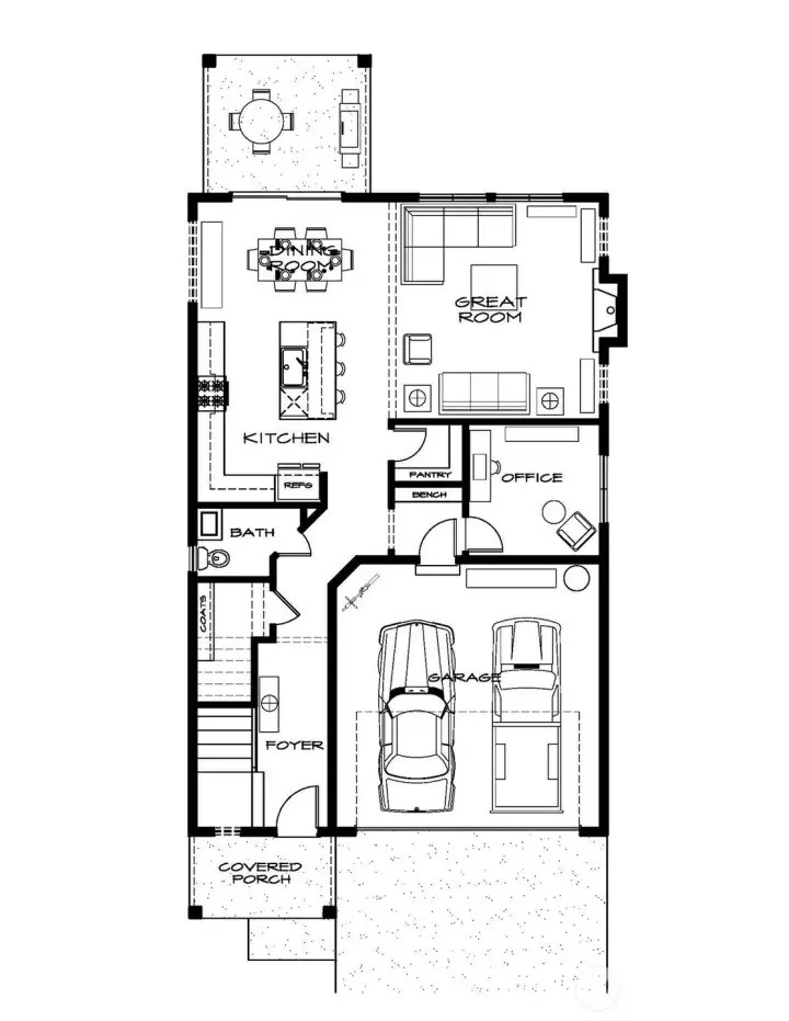 For reference only;  actual floorplan may vary.  Seller reserves right to make changes without notice.
