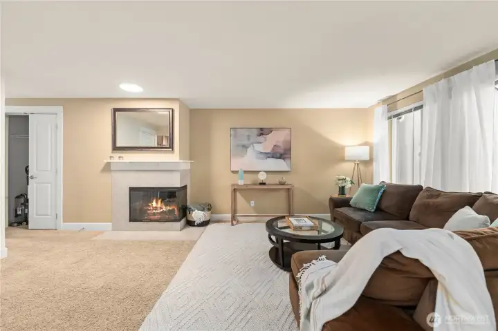 Light and bright with big windows