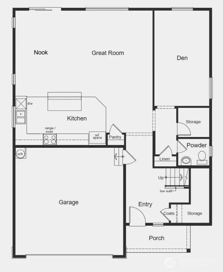 Floor 1 layout Floor 1 layout