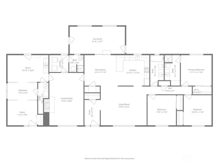 Floor plan... Wow, there's so much space! How will you utilize it?