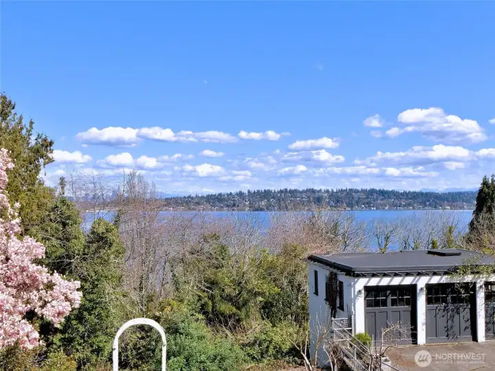 Lake Washington view from first floor