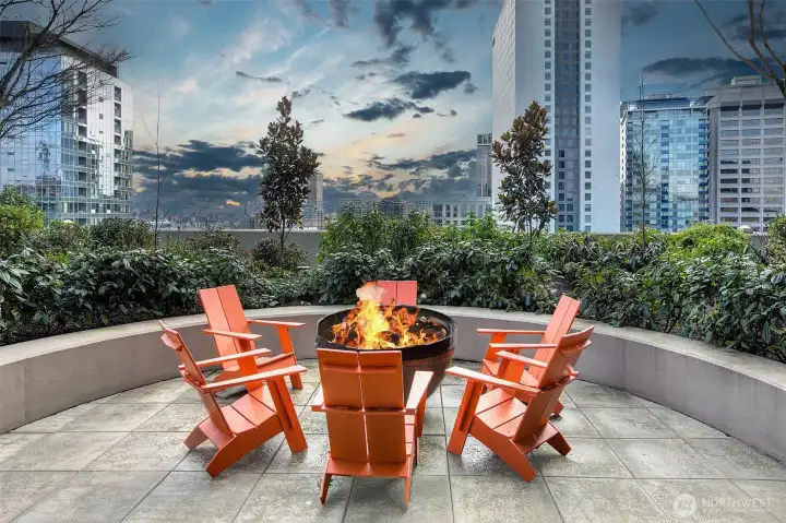 roof deck is impressive