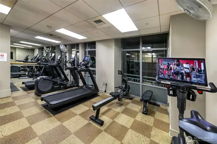 fitness center
