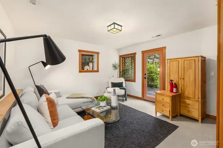 Flexible room ideal for a home office, creative studio, guest space, or additional bedroom use.