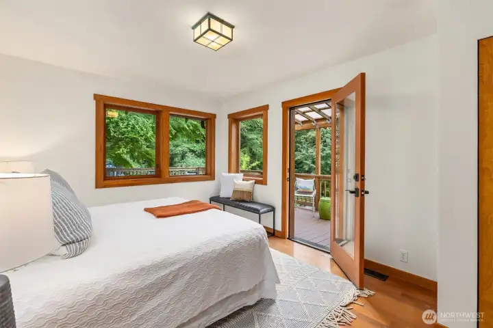 Versatile space offering flexibility for guests, remote work, or creative pursuits.