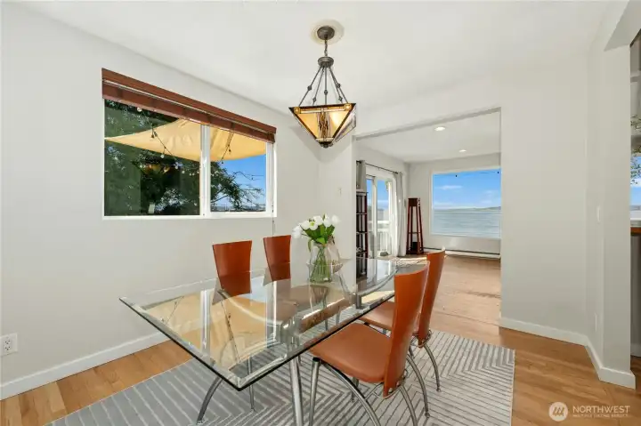 Enjoy memorable meals with Puget Sounds views as the backdrop.