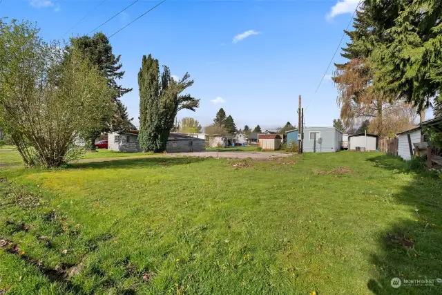 Space 11 -as labeled on site map in docs. Currently vacant, has a pad poured
