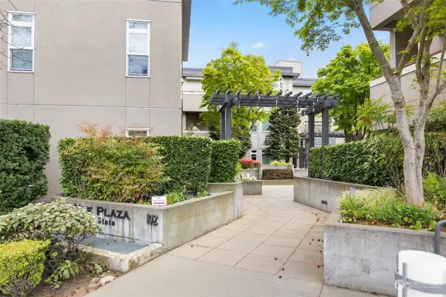 The Plaza is a beautifully maintained condominium with gorgeous landscaping throughout.
