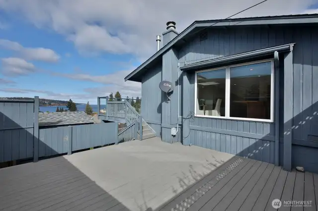 There is also a private deck, the ideal place for a hot tub.