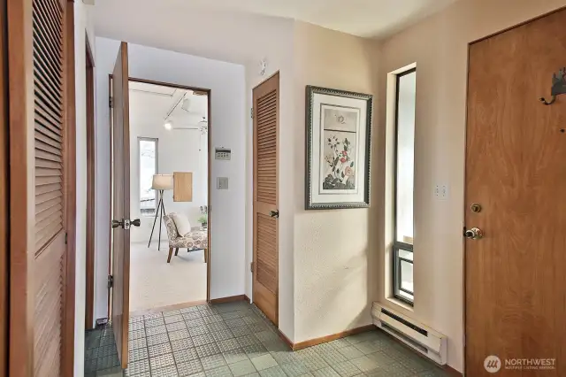 Door to the family room.