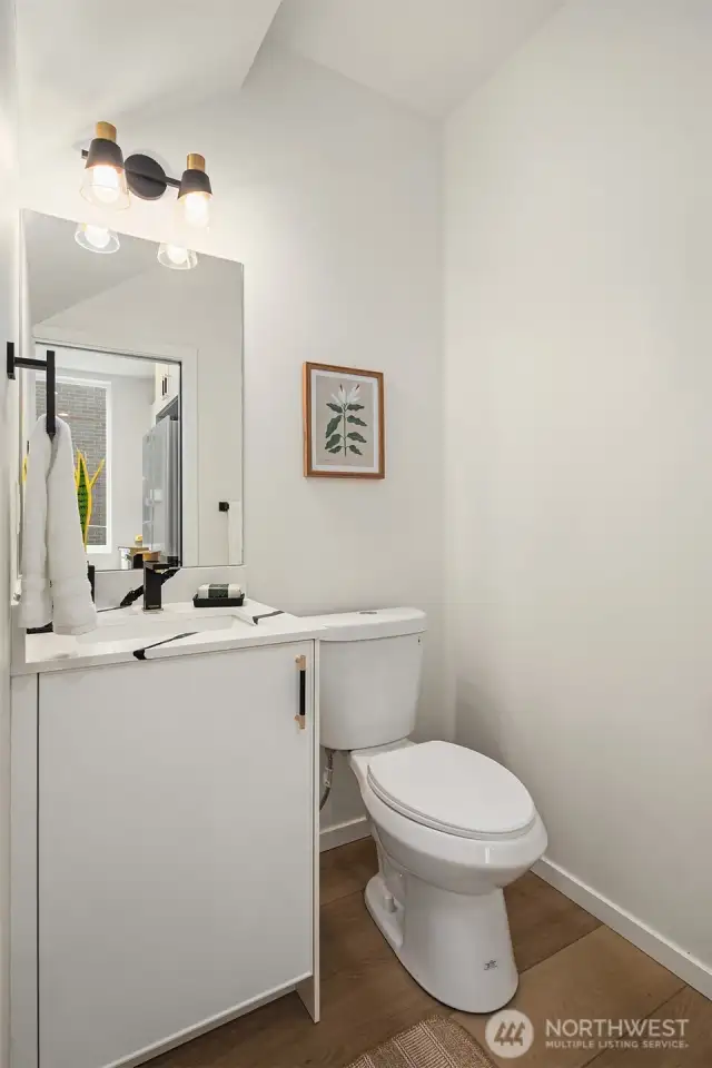 Photo from model home with similar floor plan