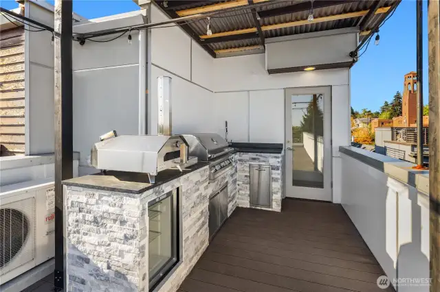 Rooftop Kitchenette
