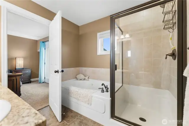 En suite bathroom