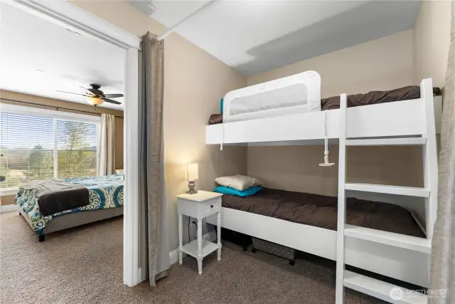 Built in bunk area