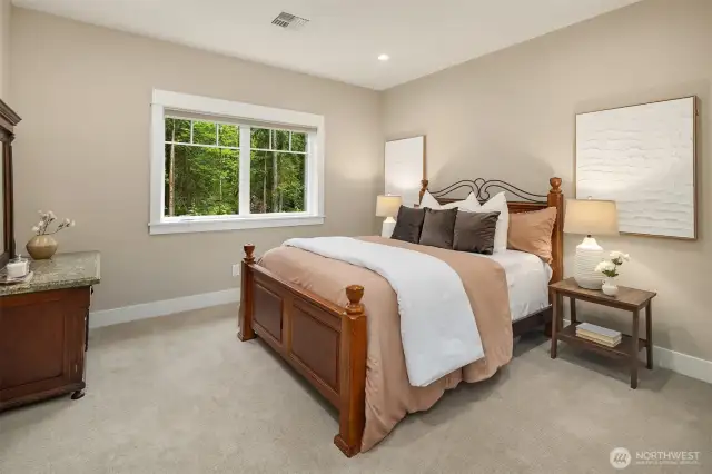 Guest bedroom #3 shares the ensuite bathroom.