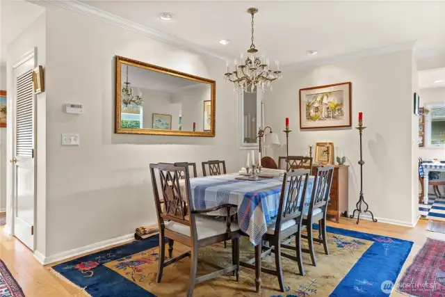 Dining Room is open to living area