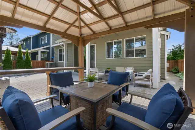 Two covered outdoor living areas for year round enjoyment!