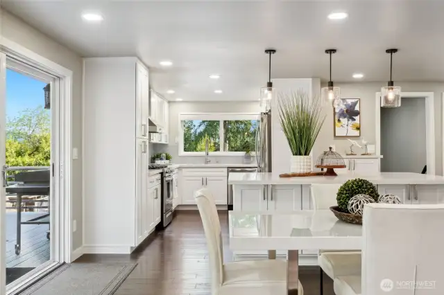 Thoughtful design and efficient use of space abound