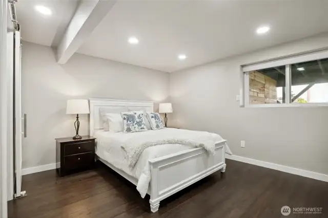 Lower-level Primary bedroom