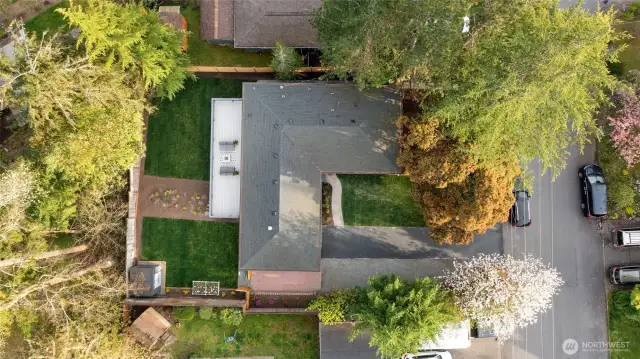 Drone fly-by