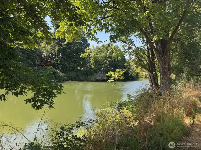 Home is located right across from the river in Allentown.
