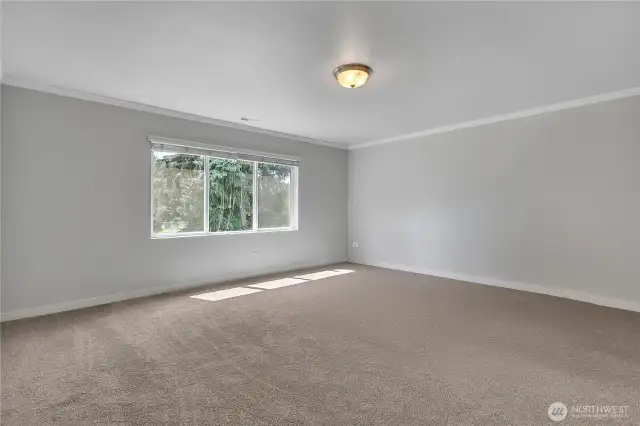 King size bed has been photoshopped out of this image