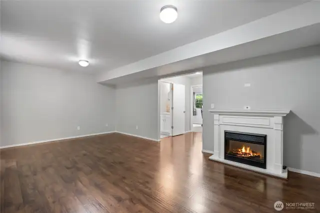 Downstairs living room