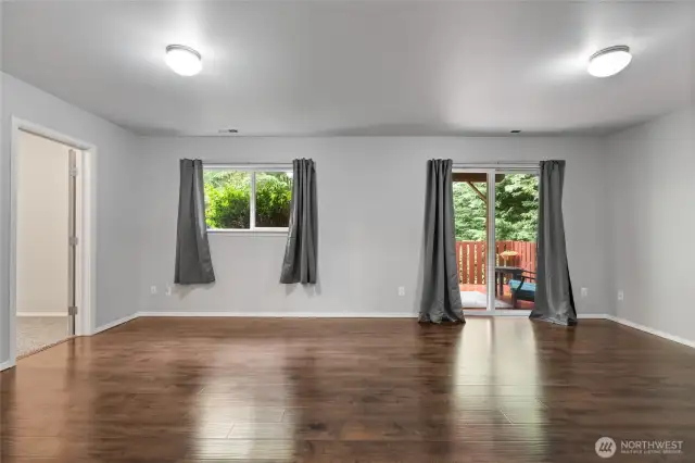 Downstairs living room