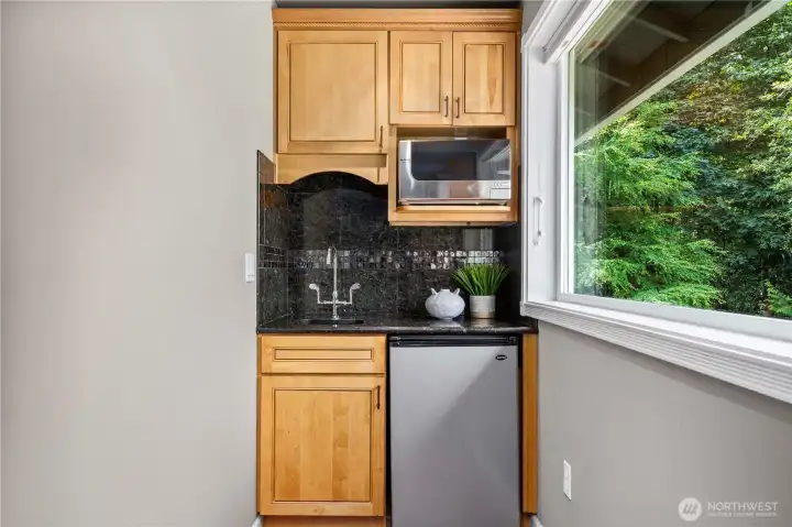 Wet Bar in Flex Room