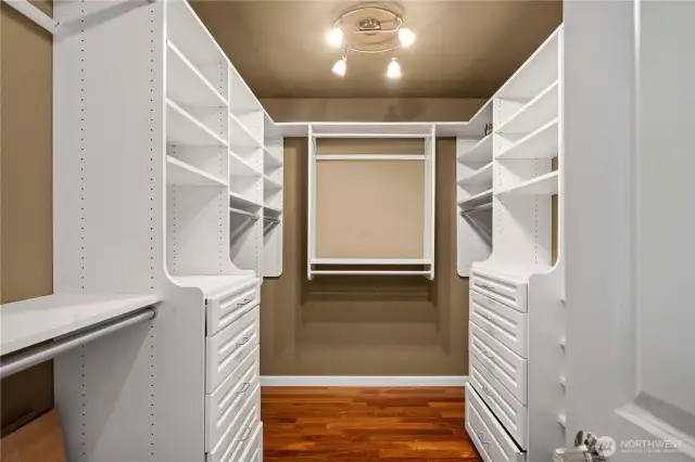 Primary Walk In Closet