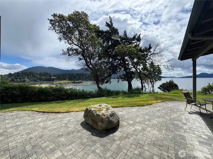 View from the patio. Sit back, relax, watch the marine life, listen to the bird's sing song and count your blessings for such a beautiful space to live your life.