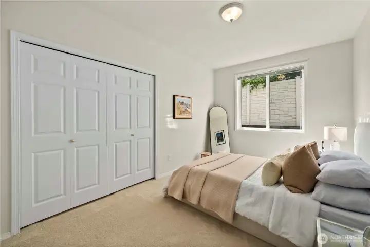 3rd main level bedroom across the hall from full bath.