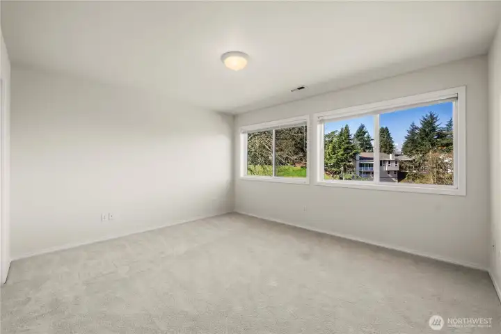 Largest of the 3 bedrooms upstairs