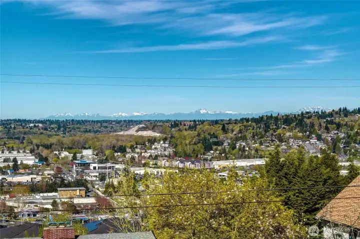 Olympic Mountains from