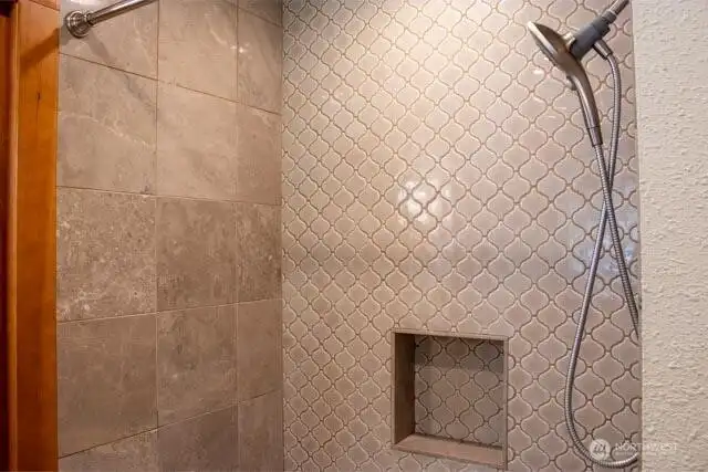 Easy of a low curb shower Easy of a low curb shower