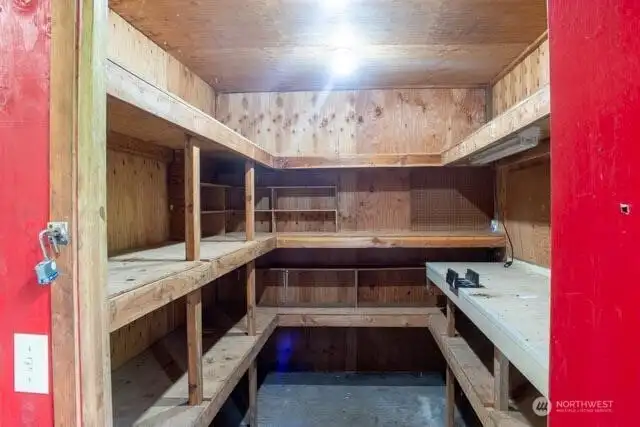 Work bench, canning room, storage, etc Work bench, canning room, storage, etc