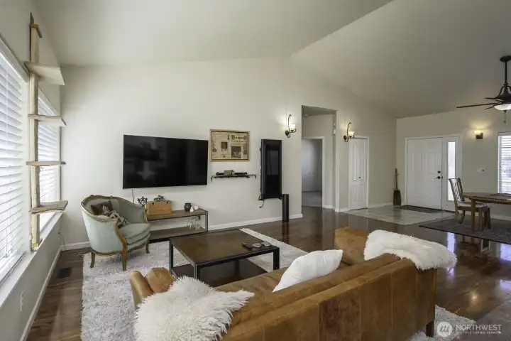 Well designed floorpan keeps a great flow throughout the home