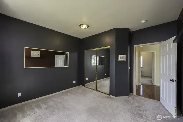 Very spacious with a large double closet