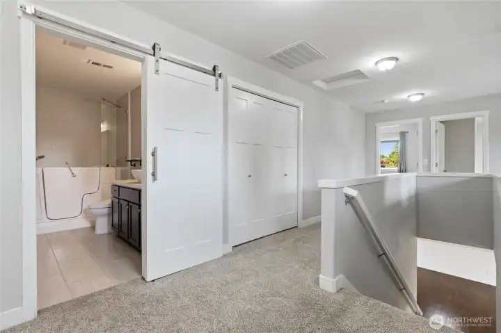 Nicely preserving privacy for the walk-in jetted tub access (June, 2026), flat floor, and customized high-end bar door. Nicely preserving privacy for the walk-in jetted tub access (June, 2026), flat floor, and customized high-end bar door.