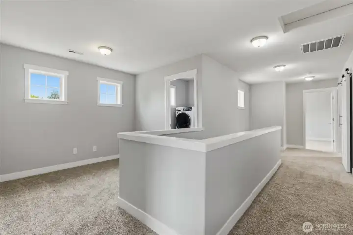 Widely extra spacious landing area for busy, hectic everyday living to quickly move around. Widely extra spacious landing area for busy, hectic everyday living to quickly move around.