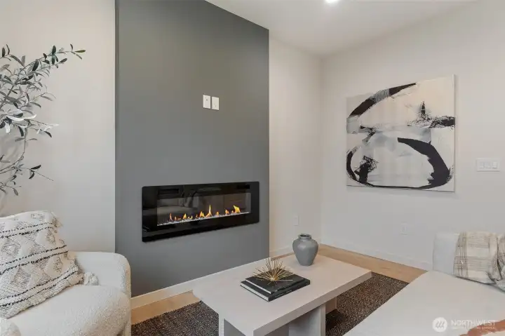 Cozy Fireplace in Great Room