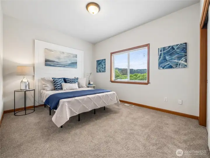 One of two additional secondary bedrooms. One of two additional secondary bedrooms.