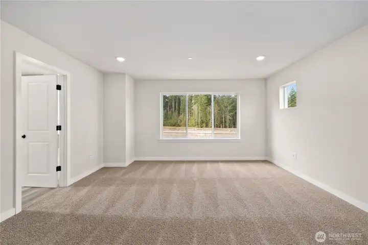 Primary bedroom.