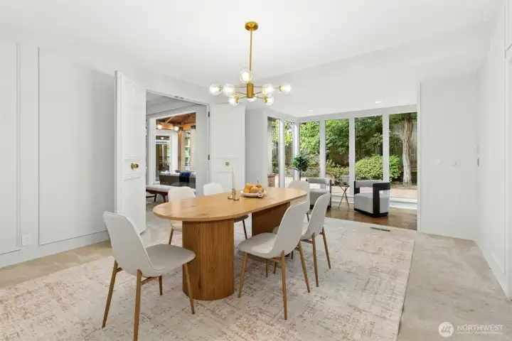 Formal Dining Room w/sun room