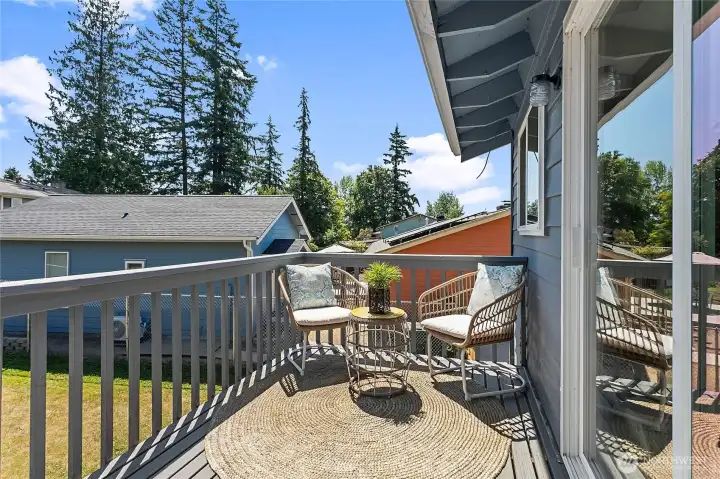 Back deck Back deck