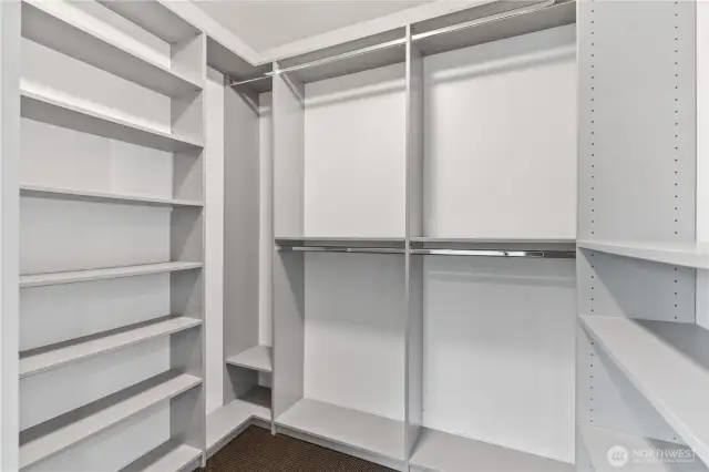 Large walk-in closet