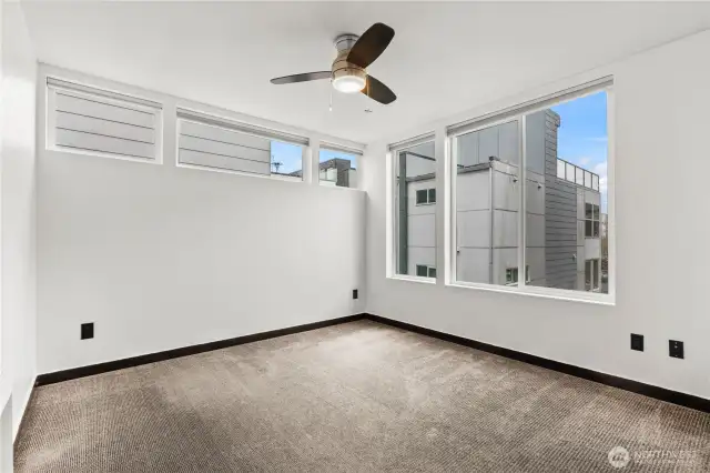 Third bedroom on third floor