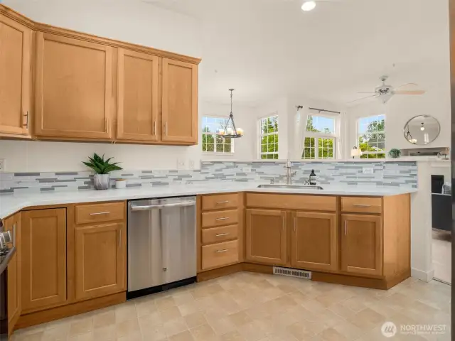Spacious Kitchen
