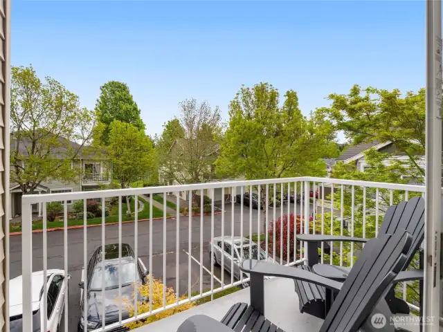 View from the balcony